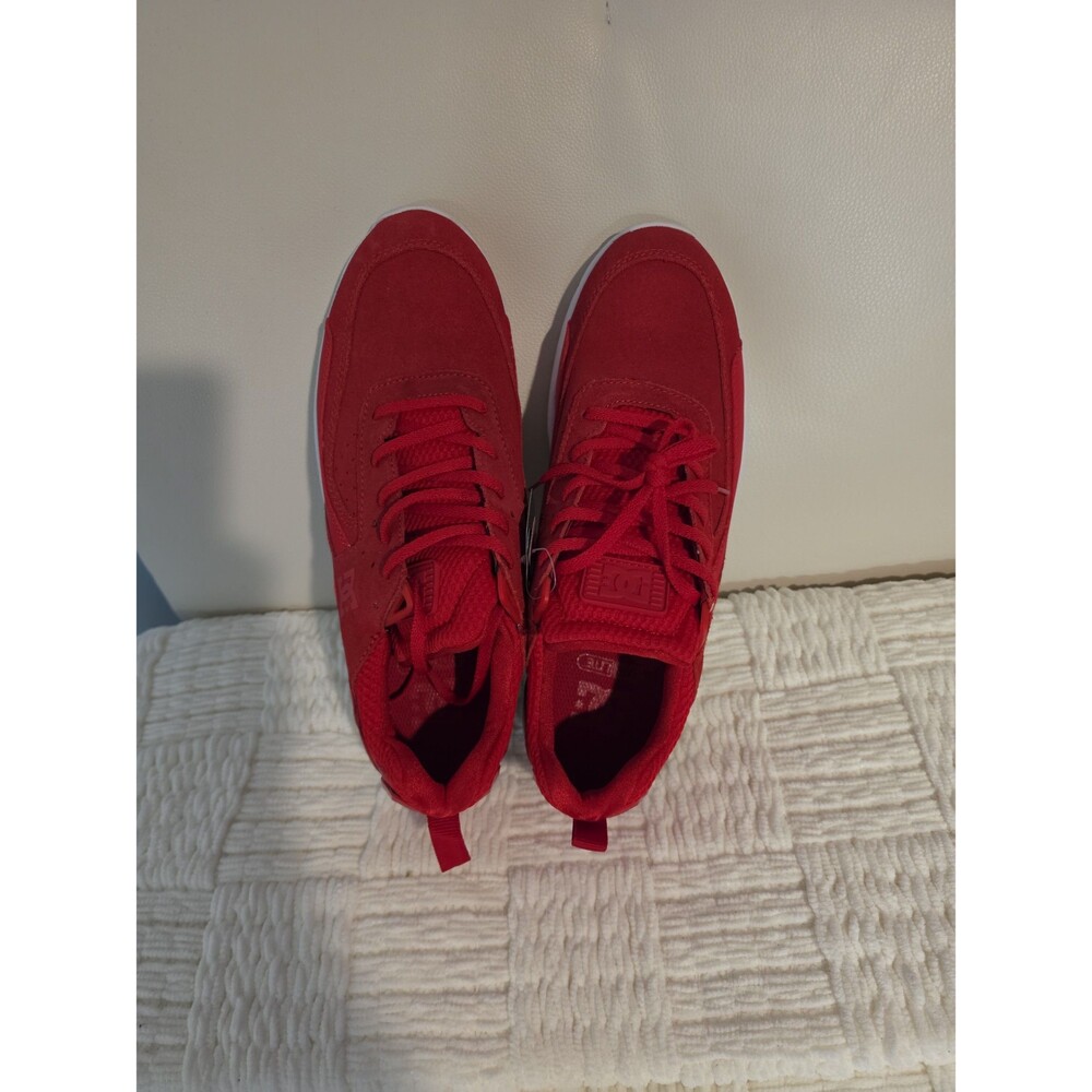 NWT DC Vandium Red White Men Shoe Size 12
